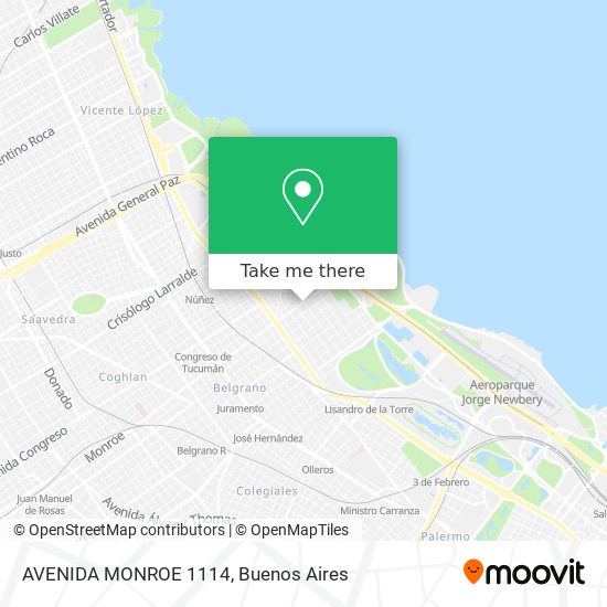 AVENIDA MONROE 1114 map