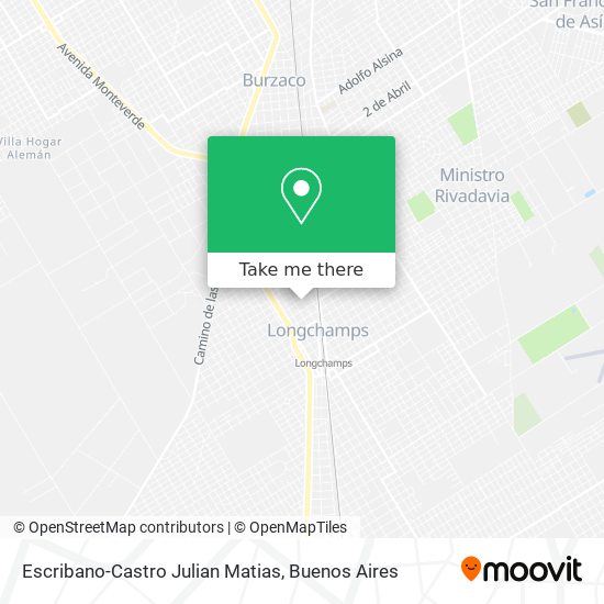 Mapa de Escribano-Castro Julian Matias