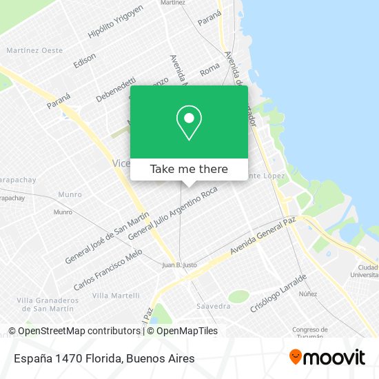 España  1470 Florida map