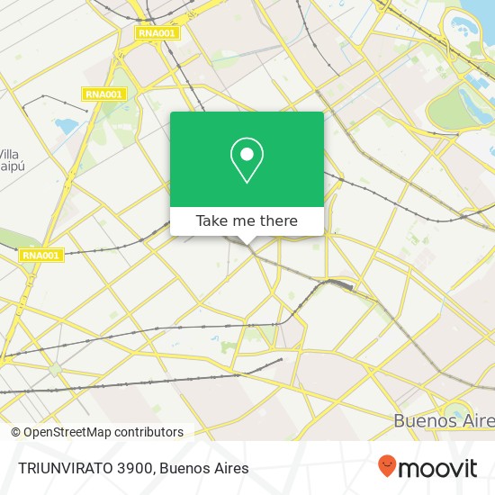 TRIUNVIRATO 3900 map