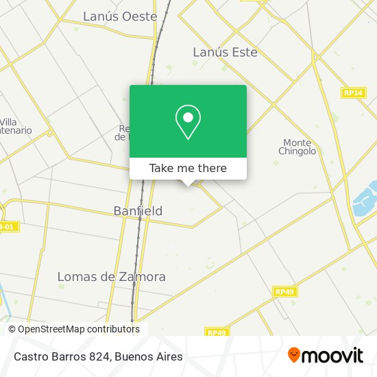 Castro Barros 824 map