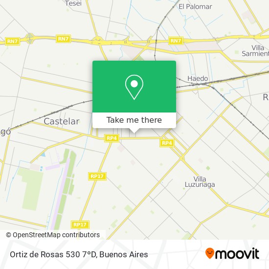 Ortiz de Rosas 530 7ºD map