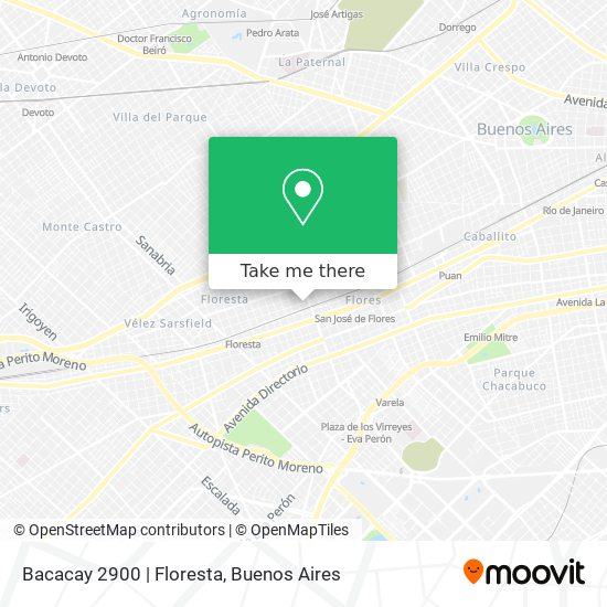 Bacacay 2900 | Floresta map