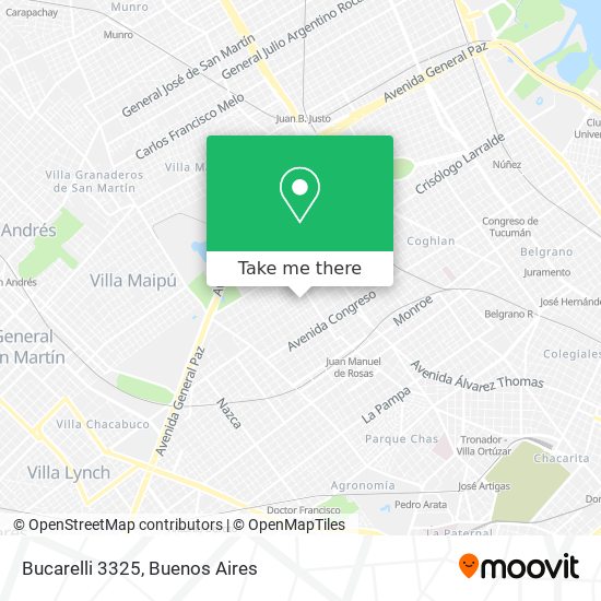 Mapa de Bucarelli 3325