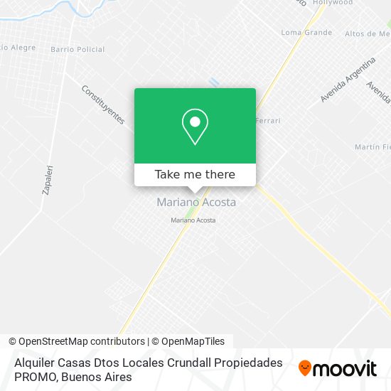 Alquiler Casas Dtos Locales Crundall Propiedades PROMO map