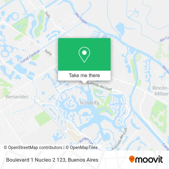 Boulevard 1  Nucleo 2 123 map