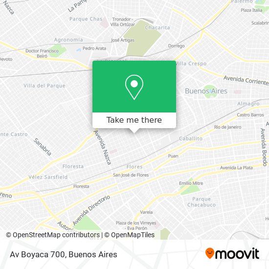 Mapa de Av Boyaca 700