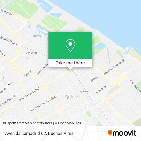 Mapa de Avenida Lamadrid 62