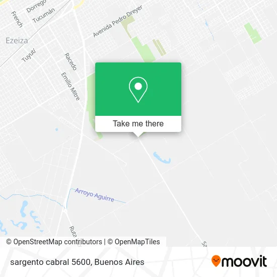 sargento cabral 5600 map