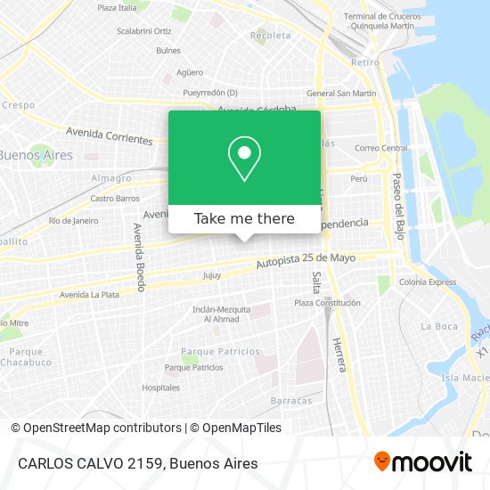 CARLOS CALVO 2159 map