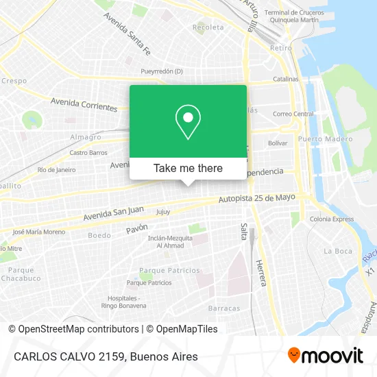 CARLOS CALVO 2159 map