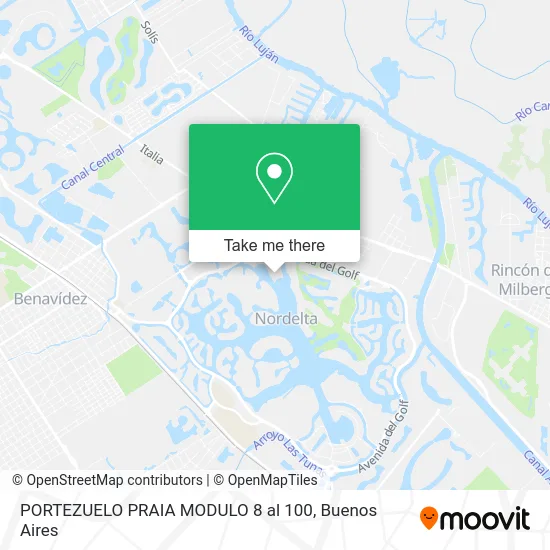 PORTEZUELO   PRAIA   MODULO 8 al 100 map