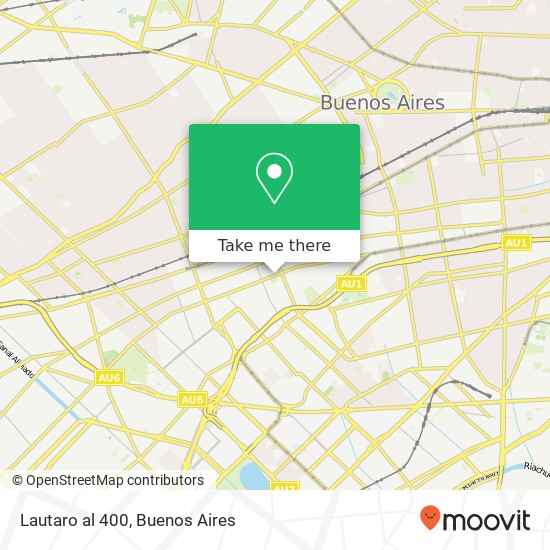 Lautaro al 400 map