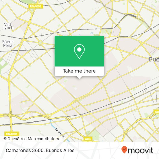 Camarones 3600 map