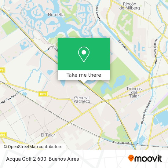 Acqua Golf 2 600 map