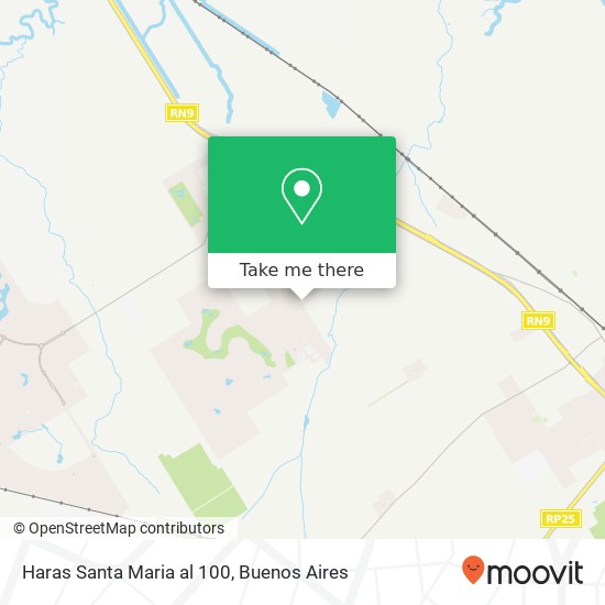 Haras Santa Maria    al 100 map