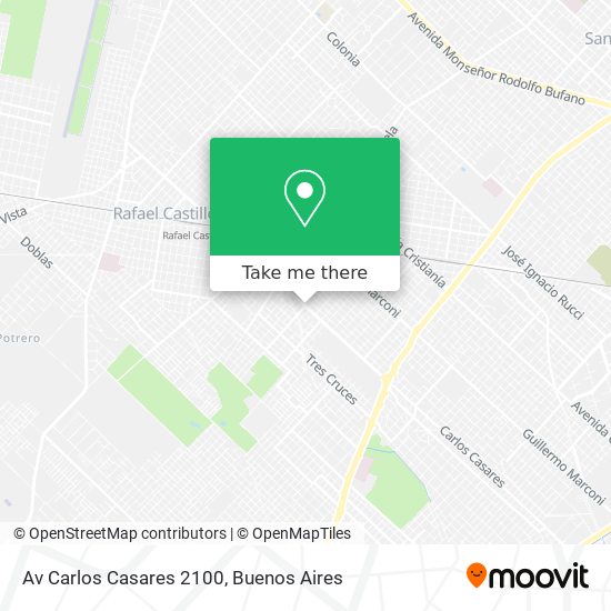 Av Carlos Casares 2100 map