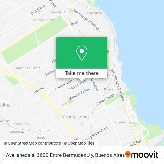 Avellaneda al 3600 Entre Bermudez J y map