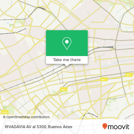 RIVADAVIA  AV  al 5300 map