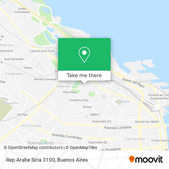 Mapa de Rep  Arabe Siria 3100