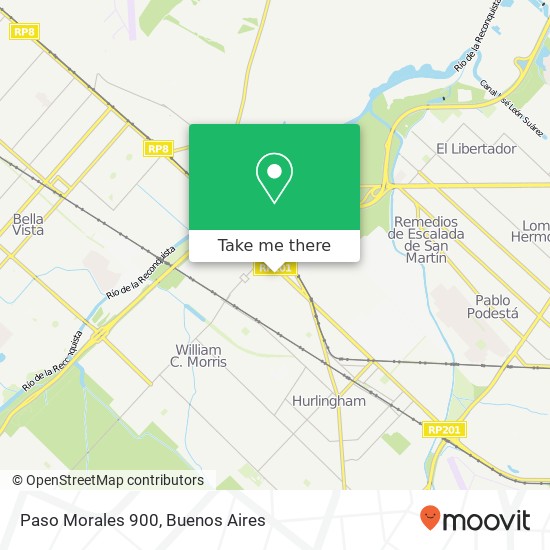 Paso Morales 900 map