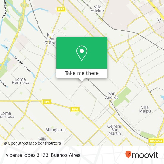 vicente lopez 3123 map