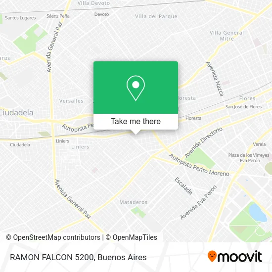 RAMON FALCON  5200 map