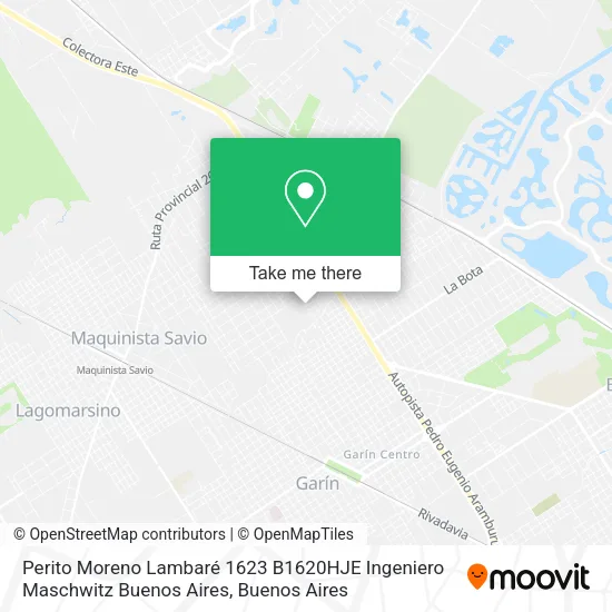 Perito Moreno   Lambaré 1623  B1620HJE Ingeniero Maschwitz  Buenos Aires map