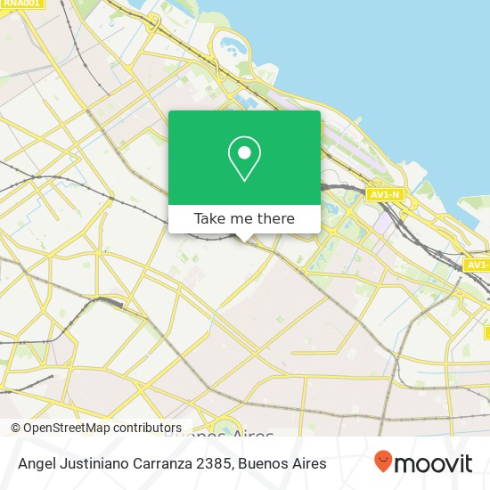 Mapa de Angel Justiniano Carranza 2385