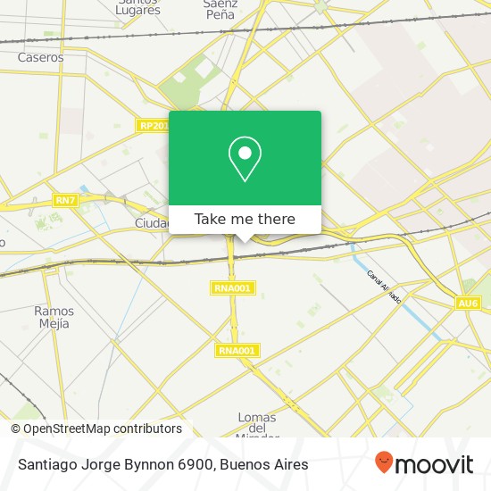 Santiago Jorge Bynnon 6900 map
