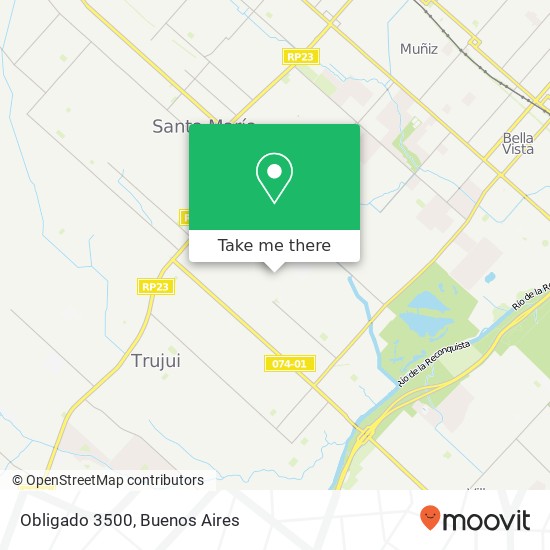 Obligado 3500 map