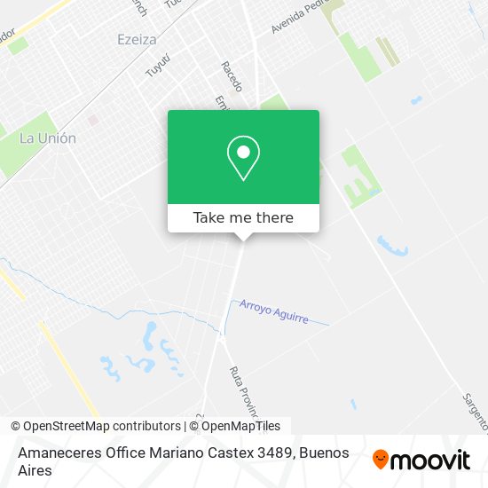 Mapa de Amaneceres Office   Mariano Castex  3489