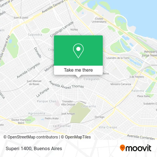 Superi 1400 map