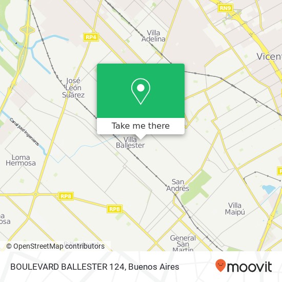 BOULEVARD BALLESTER 124 map