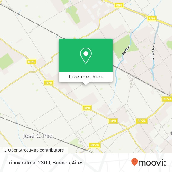 Triunvirato al 2300 map