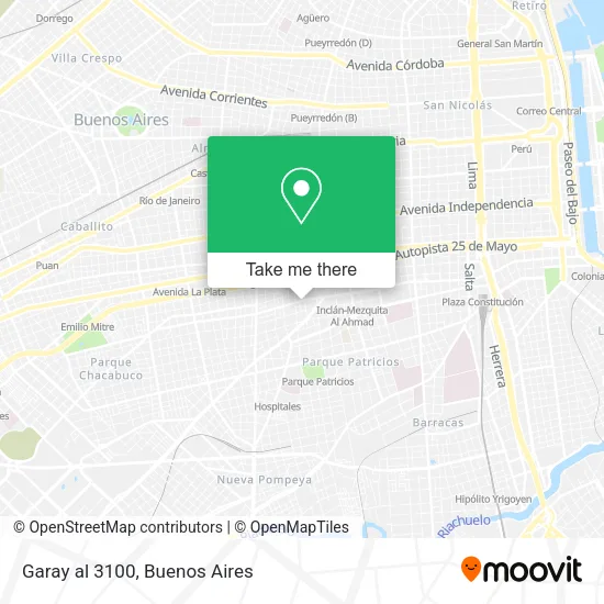 Mapa de Garay al 3100