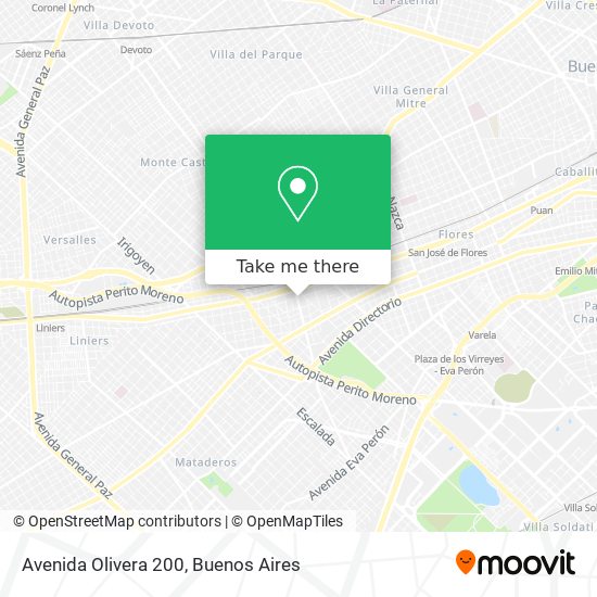 Avenida Olivera 200 map