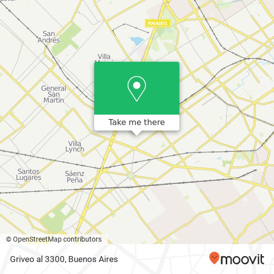 Griveo al 3300 map