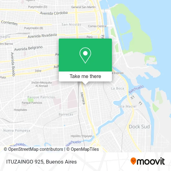 Mapa de ITUZAINGO 925