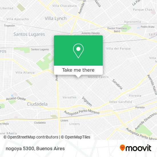 nogoya 5300 map