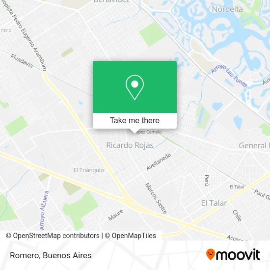 Romero map
