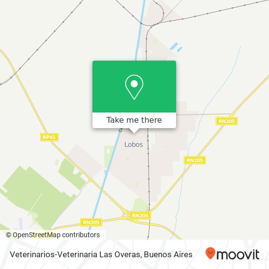 Mapa de Veterinarios-Veterinaria Las Overas