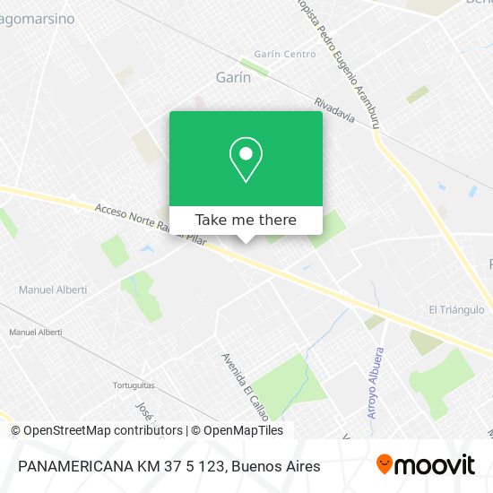 PANAMERICANA KM 37 5 123 map