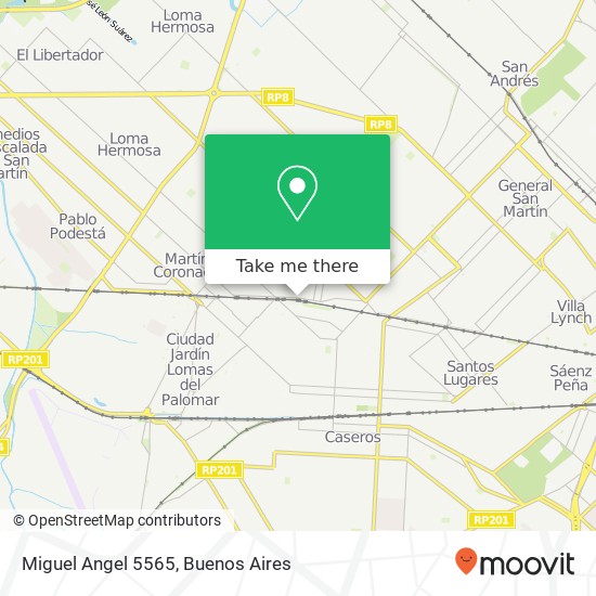 Miguel Angel 5565 map