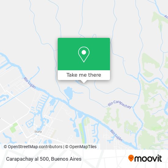 Carapachay al 500 map