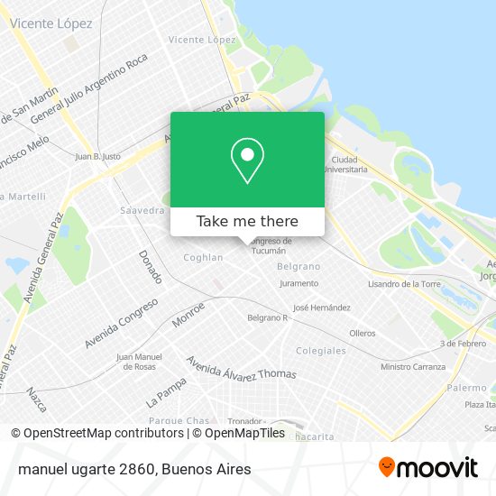 manuel ugarte 2860 map