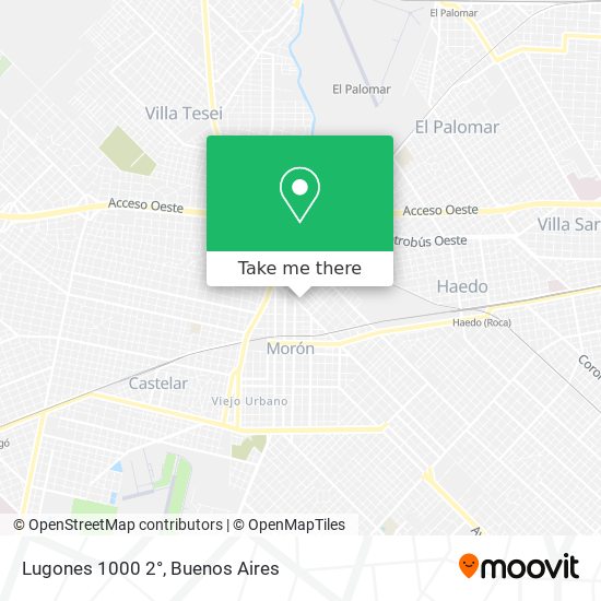 Lugones  1000 2° map