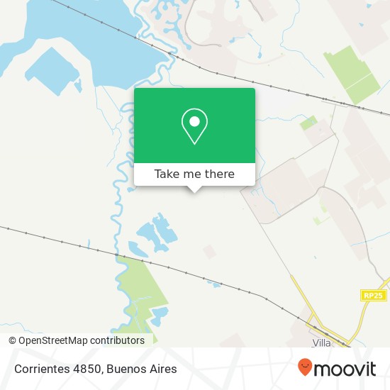 Corrientes 4850 map