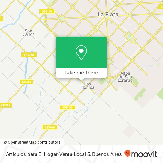 Articulos para El Hogar-Venta-Local 5 map