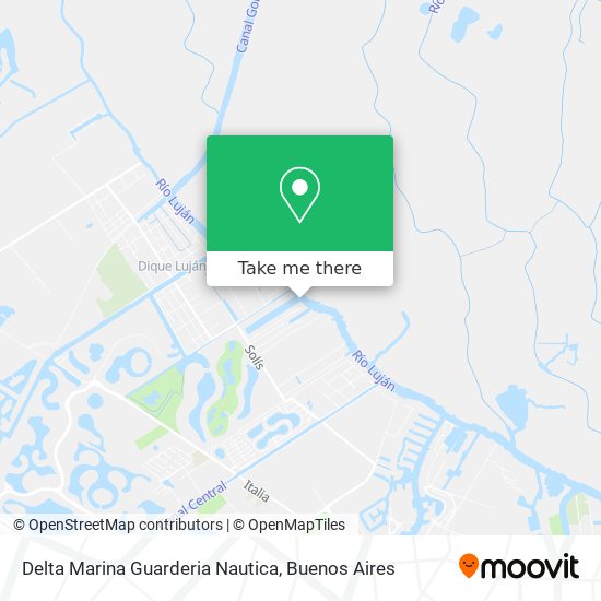 Delta Marina Guarderia Nautica map